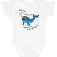 thumbnail image 3 of Inktastic If I Can't Be a Unicorn, I'm Gonna Be a Narwhal Boys or Girls Baby Bodysuit, 3 of 5