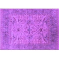 thumbnail image 1 of Ahgly Company Indoor Rectangle Oriental Purple Industrial Area Rugs, 7' x 10', 1 of 4