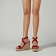 thumbnail image 1 of Nuevas sandalias de cuña para mujer Zapatos de mujer con suela gruesa ahuecada Wmkox8yii  sa3600, 1 of 9