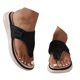 thumbnail image 3 of Bmisegm Slippers Women 2024 Summer Fashion Travel Leisure Flat Rhinestone Sandals Slippers Sandals Women Summer Black 7, 3 of 8