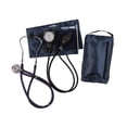 thumbnail image 4 of MABIS MatchMates Aneroid Sphygmomanometer and 31" Sprague Rappaport Stethoscope Combination Manual Blood Pressure Kit with Calibrated Nylon Cuff and Oversized Carrying Case, Adult Navy Blue, 4 of 4