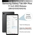 thumbnail image 7 of Kids Case for Samsung Galaxy Tab A9 Plus 11 Inch 2023 Release Model (SM-X210/X216/X218) Shockproof Protection Case with Built-in Screen Protector Lightweight Handle Stand Tablet Cover, 7 of 7