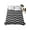 Black White, variant on TwinSize Flat Sheet Only, Navy Blue Moire Soft Brushed Microfiber Bed Sheets, Water Ripple Stripe Farmhouse Hotel Quality Breathable Bedding Top Sheet, Easy Care, 66"x96"