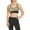 Deep Lichen Green, variant on Womens Evide Running Fitness Crop Top