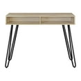 thumbnail image 3 of Mainstays Hairpin Writing Desk, Multiple Finishes, 3 of 9