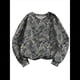 thumbnail image 5 of Sudadera con Estampado de Camuflaje para Mujer, Larga, Estilo Vintage Y2K, Estilo Urbano Gris S, 5 of 7