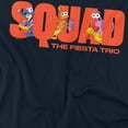 thumbnail image 2 of Popfunk Dora The Explorer Squad, The Fiesta Trio Unisex Adult T Shirt, Navy, Small, 2 of 5
