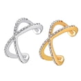 thumbnail image 1 of Here's a polished and professional product description for your **2pcs Adjustable Cross Double Rhinestone Rings**:\n\n \n\n✨ **2pcs Adjustable Cross, 1 of 3