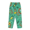 thumbnail image 5 of Sigee Funny Animals in Jungle Print Women's Soft Pajama Pants - Breathable and Comfortable Lounge Sleep Bottoms with Elastic Waistband and Pockets-X-Large, 5 of 9