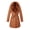 Brown, variant on Women's Winter Puffer Jacket with Removable Faux Fur Collar Cold-Resistant Hooded Coat Belted Waist Plush Lining Outerwear