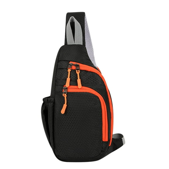 Large Storage Bags for Men, Sports Waist Bag with Multiple Pockets, 18x8x24cm, Canvas Crossbody Bags for Travel and Casual Wear