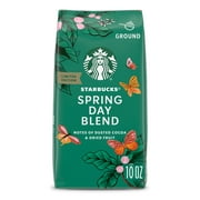 Starbucks, Spring Day Blend, Medium Roast Ground Coffee, 10 oz
