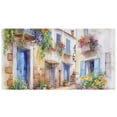 thumbnail image 2 of Painting Houses Flowers File Folder 3 Ring Binders 1.5 inch Hardcover File Folders with Interior Pockets A4 Size Organizer for School Office Hospital, 2 of 8