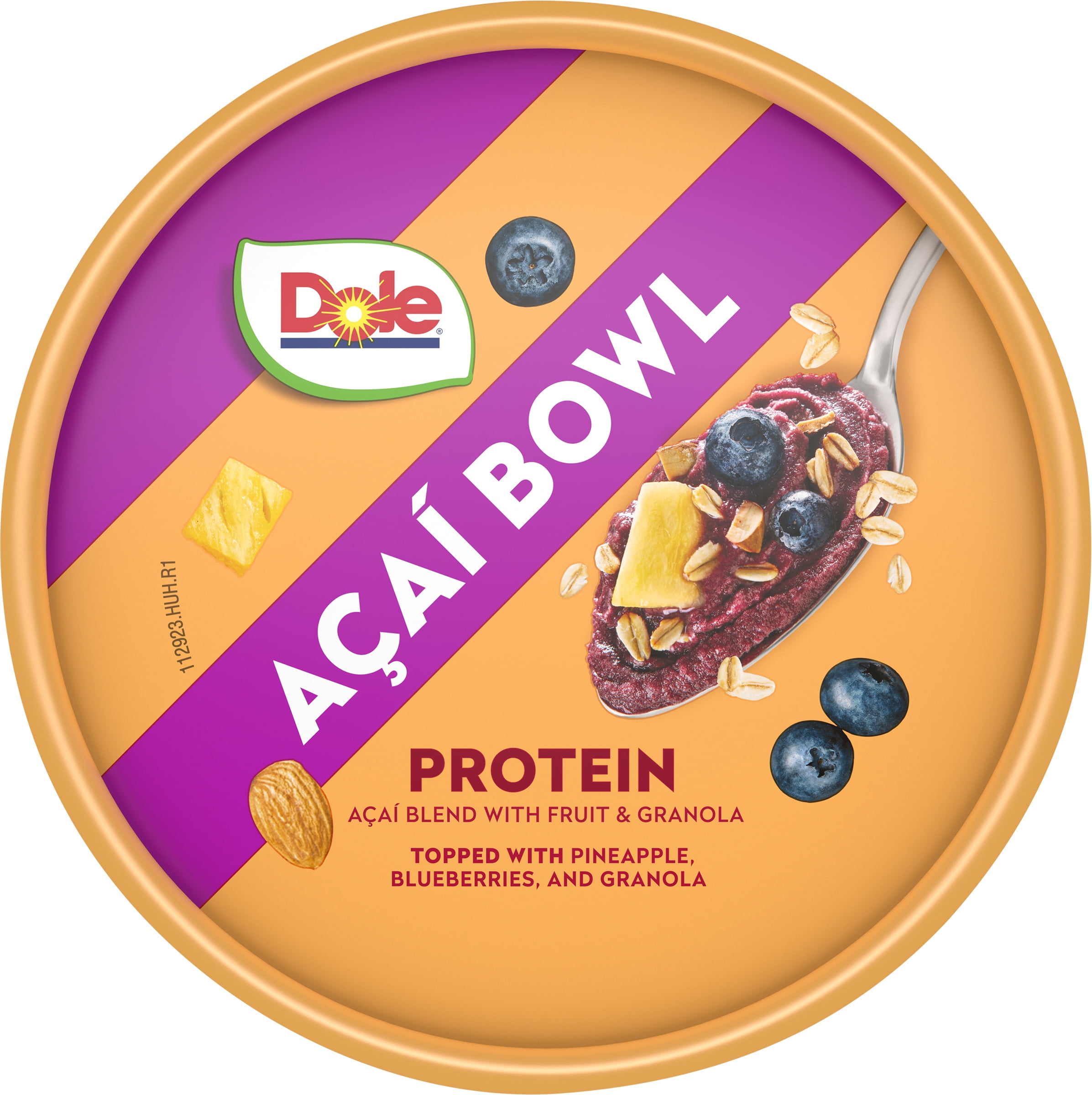 Dole Acai Protein Frozen Smoothie Bowl, 6 oz