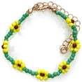 thumbnail image 1 of Bracelet de Perles Réglable Fleur Mode Bracelet Bohème Bracelet Boho pour Fille, 1 of 10