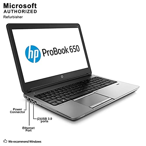 HP Probook 650 G1 15 Inch Business Laptop, Intel Core i5-4210M up