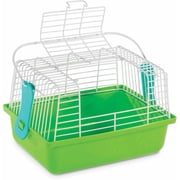 Prevue Pet Products Travel Cage for Birds and Small Animals, Green Plastic Base