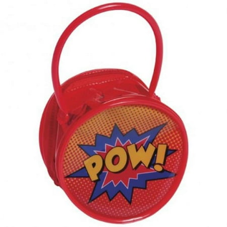 US Toy MX477X21 4 x 7.3 in. Superhero Purse - 21 per Pack
