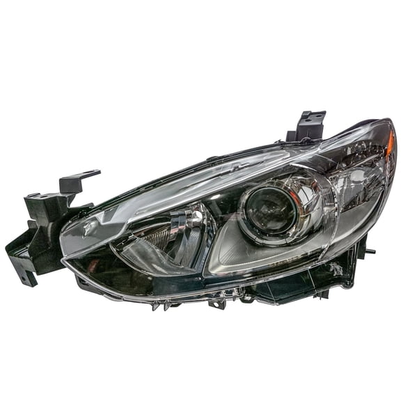 TRQ Driver Side Headlight Assembly Halogen Fits 2014-2020 Mazda 6 MA2518160