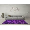 thumbnail image 3 of Ahgly Company Indoor Square Abstract Pink Modern Area Rugs, 7' Square, 3 of 4