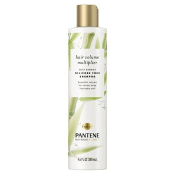 Pantene ent Blends Hair Volume Multiplier with Bamboo Shampoo For Fine Hair, 17.9 fl oz