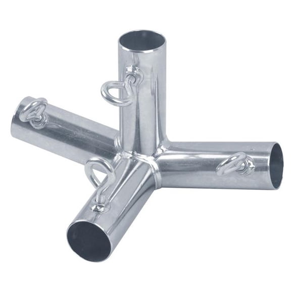 AHC 7566664 P4D 1.5 x 1.5 x 1.5 in. Dia. Galvanized Steel Canopy Fitting