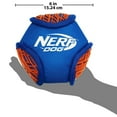 thumbnail image 2 of Nerf Dog Force Grip Hex Ball Dog Toy, 6", 2 of 3