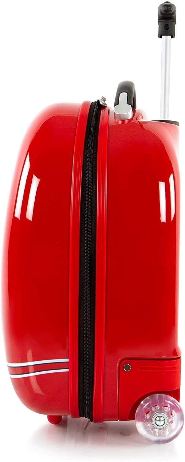 Chicagoo Bulls Hardside Carry-on Wheeled Luggage for Kids- 18 inch Travel Trolley Suitcase