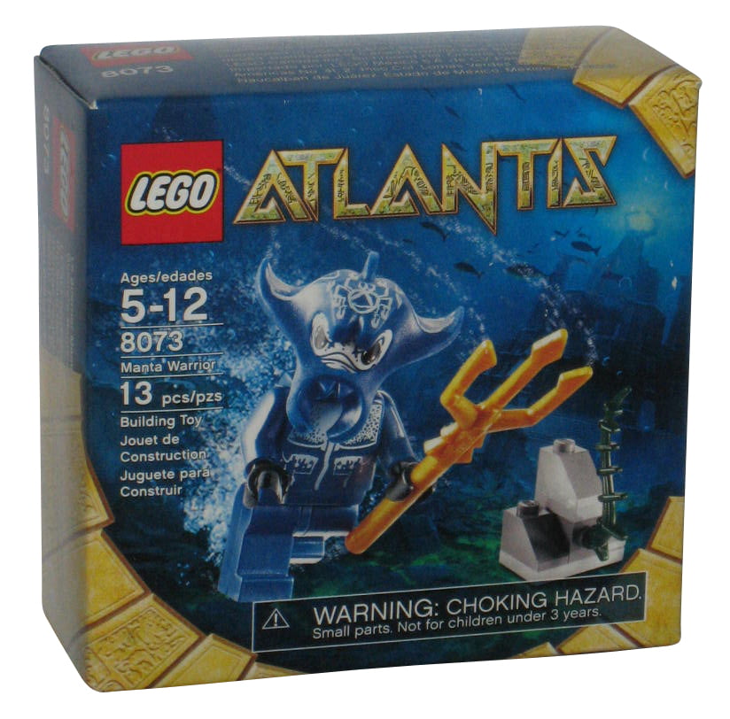 Intakt Tilbageholdelse Geologi LEGO Atlantis Manta Warrior Building Toy Set 8073 - Walmart.com