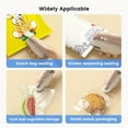 thumbnail image 4 of Rechargeable Mini Food Sealer USB Powered 2 in 1 Heat Sealing and Cutting Machine Compact Plastic Snack Bag Sealer for Chips Nuts Coffee Fresh Keeping Kitchen Travel Camping, 4 of 6