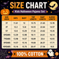 thumbnail image 7 of Boys Halloween Ghost Pajamas Glow in The Dark Cotton 2 Piece Sleepwear Set Long Sleeve Kids PJs for Toddler Boys 6Y, Ghost II, 7 of 7