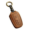 thumbnail image 2 of SPRING For Toyota Keychain Cover Leather Key Case Shell For Camry For Rav4 For C-Hr, 2 of 7