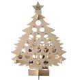 thumbnail image 1 of Calendario de Adviento de Navidad, estante para botellas de vino con forma de árbol de Navidad, Cuenta Atrás para almacenamiento de cerveza y vino, adornos navideños, 1 of 4