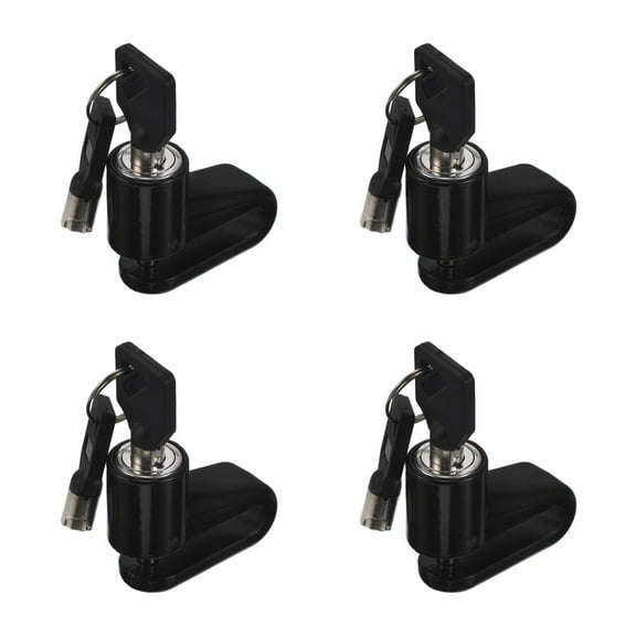 MLINS 4 Sets  metal Disc Brake Lock for Motorcycles Electric Bikes lock Anti-Theft Security Lock with Keys disc lock disc brake lock for motorcycle