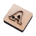 thumbnail image 1 of Troqueles de corte de cuero, artesanías de cuero para el hogar, trabajos manuales, artesanías de madera reutilizables. A, 1 of 9