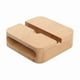 thumbnail image 1 of Soporte amplificador de altavoz de madera para teléfono móvil, soporte portátil para teléfono de escritorio con amplificación de sonido acústico para ver vídeos., 1 of 7