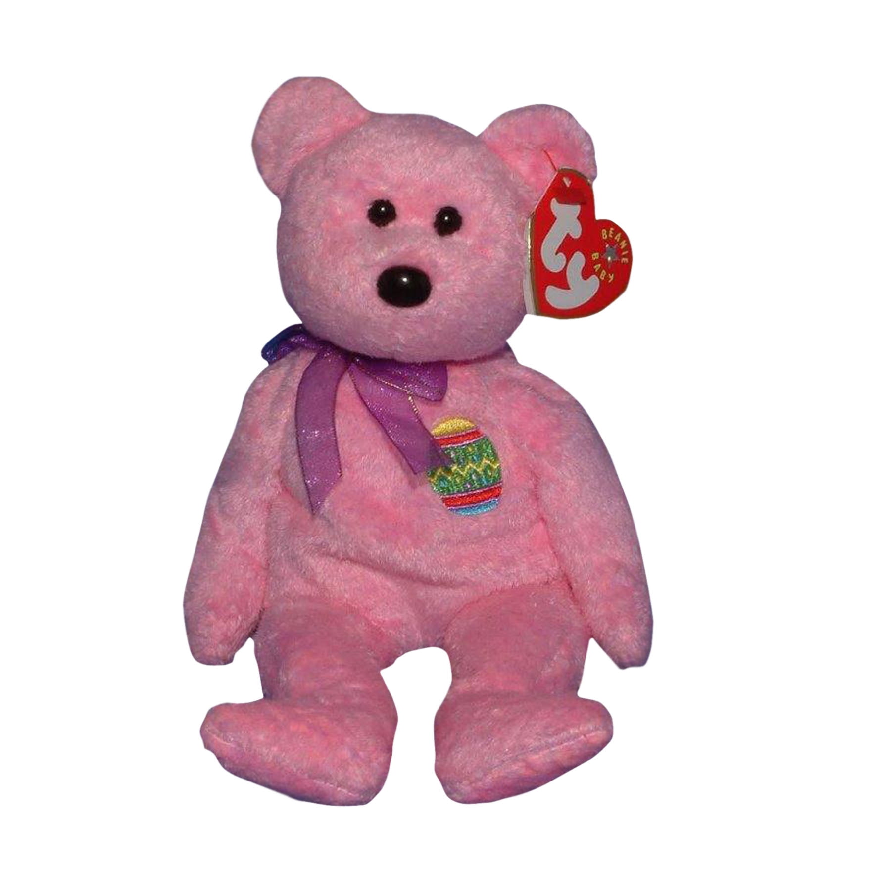 Ty Beanie Baby: Eggs the Bear | Stuffed Animal | MWMT - Walmart.com