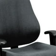 thumbnail image 2 of 26.8" x 21" x 38.5" 580 Charcoal Tilt Tension Control Fabric Chair, 2 of 5