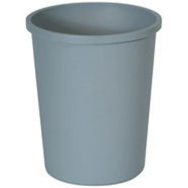 Rubbermaid Commercial Products  Untouchable Waste Container, Round - Gray