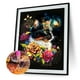 thumbnail image 2 of Cuadros Decorativos 5D bricolaje taladro redondo completo diamante pintura gato Kit arte decoración del hogar (sz3411) DQrwqpou Nuevos Originales, 2 of 9