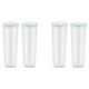 thumbnail image 1 of Recipiente De Almacenamiento De Pasta De Espagueti Transparente Alto De 4 Piezas De 2 L Con Tapa Ajustable, Frasco De Almacenamiento De Alimentos De Cocina De PláStico Multiusos, 1 of 5