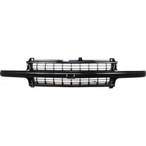 Grille Assembly Black For 1999-2002 Silverado 1500 / 2000-2006 Suburban