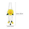 thumbnail image 2 of unbranded 1Ud Adorno Colgante De Girasol Con Carillón De Metal Zinc Para Exterior, 2 of 8