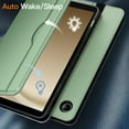 thumbnail image 5 of JETech Case for Samsung Galaxy Tab A9+ / A9 Plus 11-Inch 2023, PU Leather Business Folio Stand Protective Tablet Cover with Pocket & Straps, Multi-Angle Viewing, Auto Wake/Sleep (Green), 5 of 6