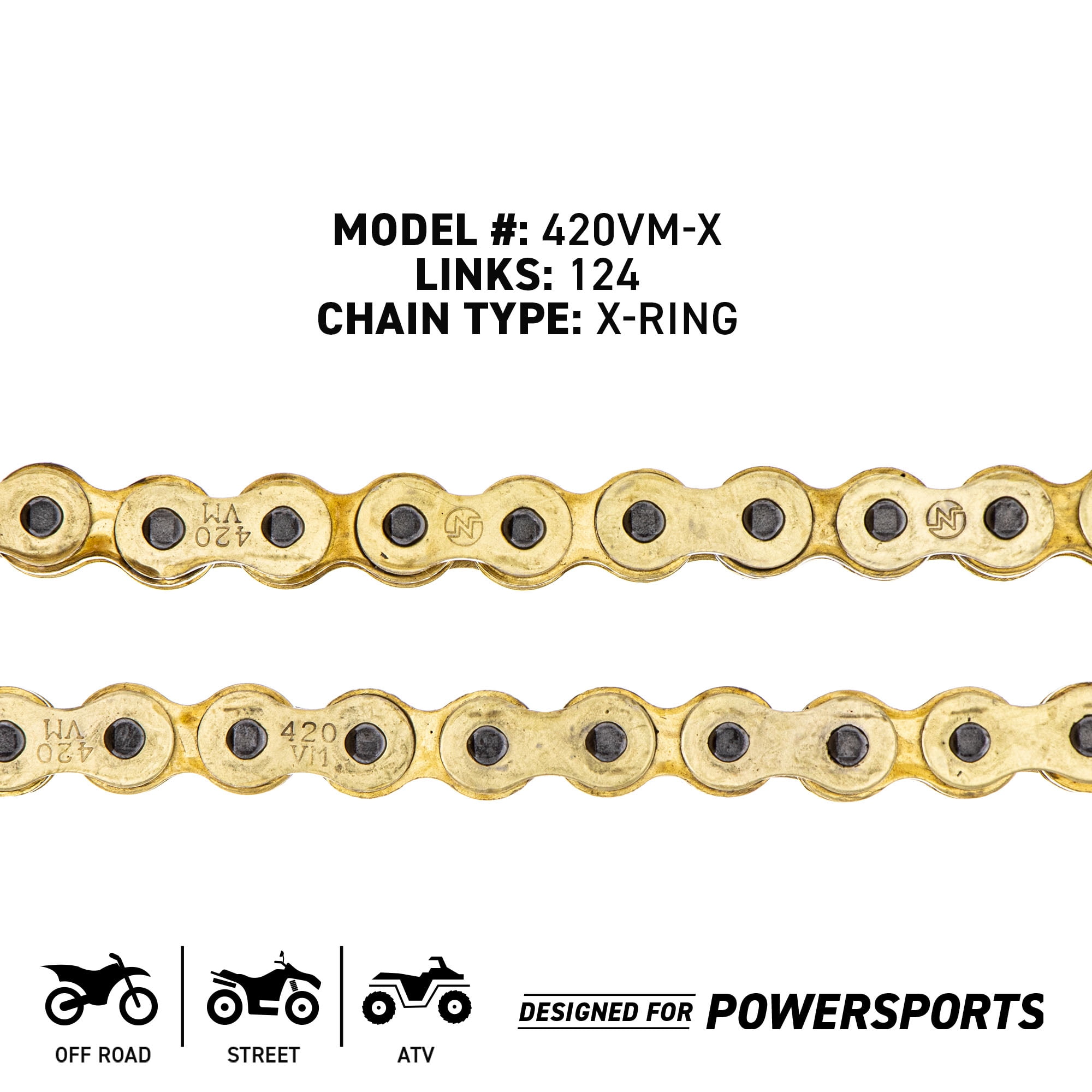 Niche Sprocket Chain Set for Kawasaki Z125 Pro 14/30 Tooth 420 X