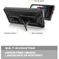 thumbnail image 4 of ArmadilloTek Vanguard Compatible with Samsung Galaxy S21 Ultra Case, Military Grade Full-Body Rugged with Built-in Kickstand [Screenless Version] - Black, 4 of 6