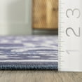 thumbnail image 3 of nuLOOM Fae Geometric Machine Washable Indoor/Outdoor Area Rug, 8' x 8', Square, Fae Blue, 3 of 6
