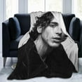 thumbnail image 2 of Blanket Timothee Chalamet Soft and Comfortable Warm Fleece Throw Blankets Yoga Blankets Beach Blanket Picnic Blankets Gift for Dorm room office decor Sofa Bed Camping Travel All Season, 2 of 6