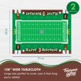 thumbnail image 6 of Football Birthday Party Supplies Dinnerware Deluxe Set for 24 Guests, 6 of 8