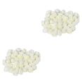 thumbnail image 2 of Yuarrent 500 Uds. Accesorio definitivo para todos los proyectos de bricolaje con excelentes materiales y cabeza de rosa DIY de color blanco blanco lechoso 2Conjunto, 2 of 6